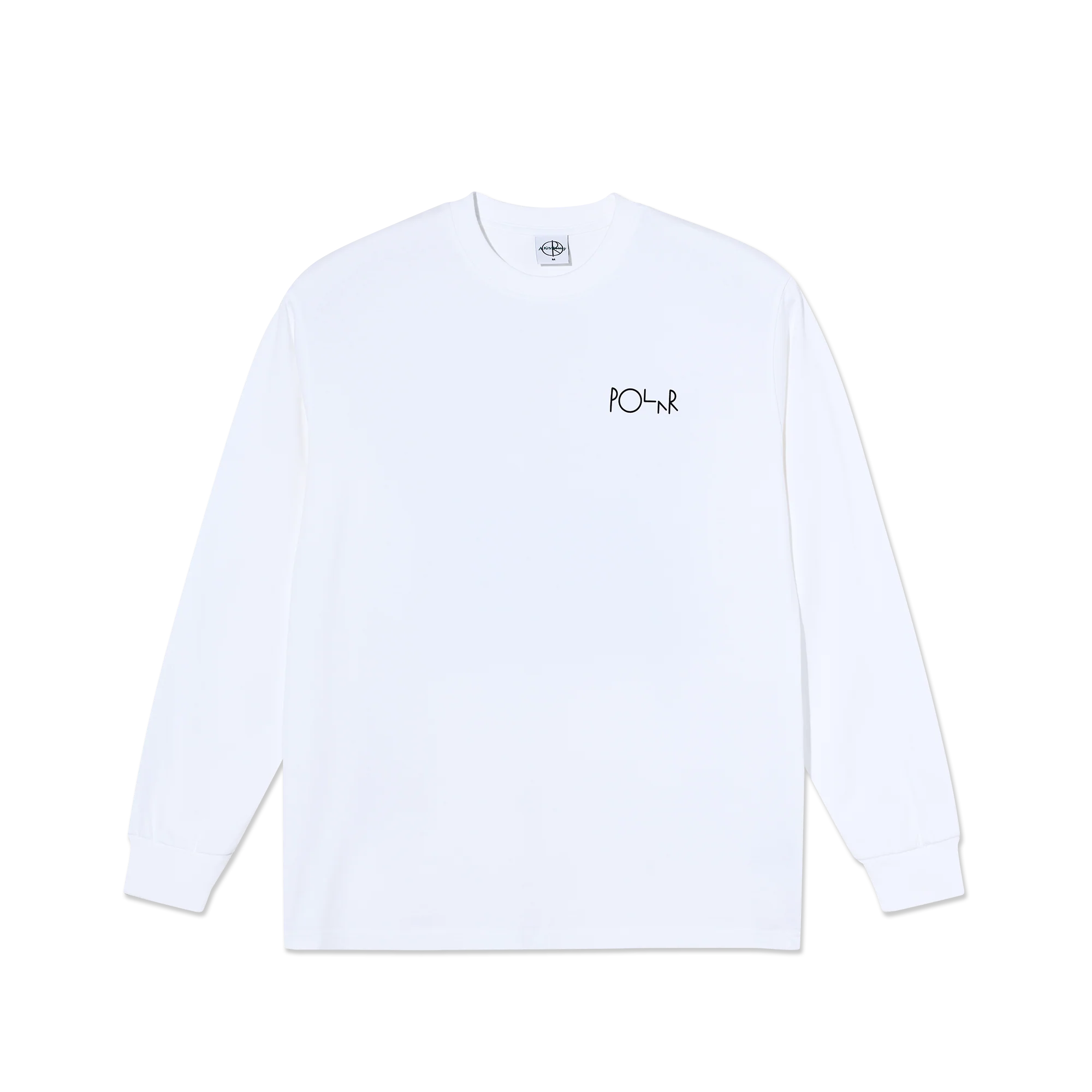Polar Skate Co Dunes Long Sleeve White