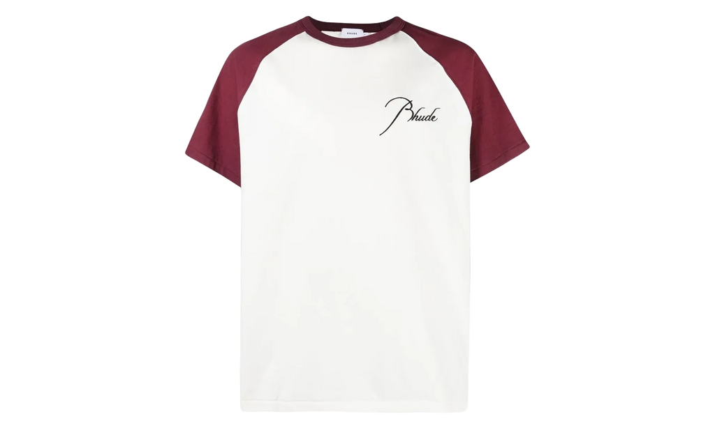Raglan T-Shirt "Bordeaux / White" RHPF22TT08012808