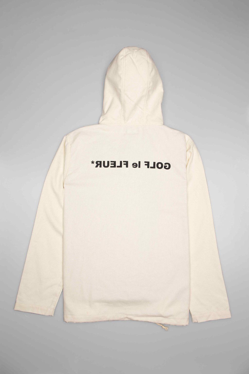 Tyler the Creator Golf Le Fleur Mens Anorak Burlap White