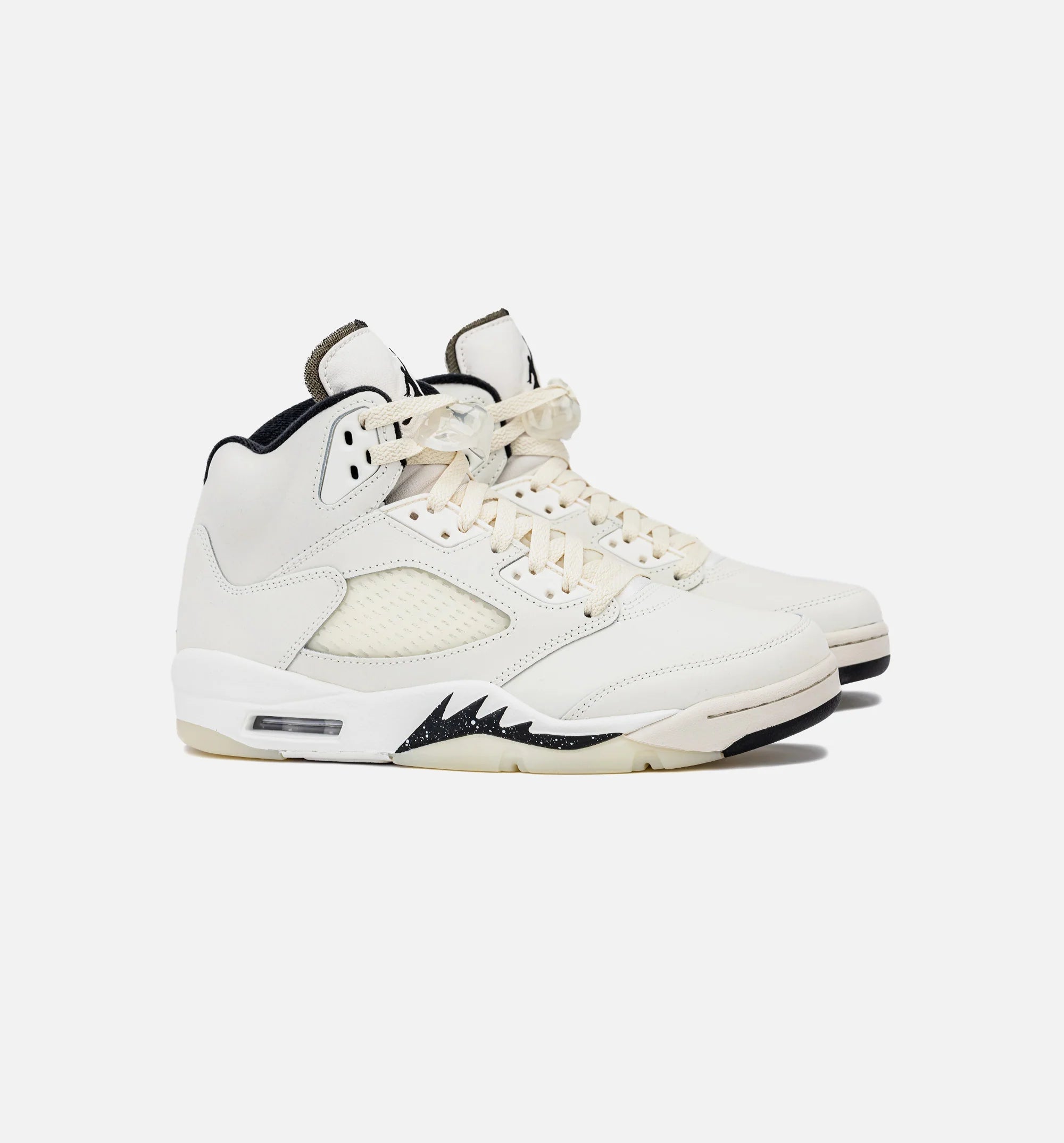 Air Jordan 5 Retro SE Sail Mens Lifestyle Shoe Sail Black Light Orewood Brown Coconut Milk