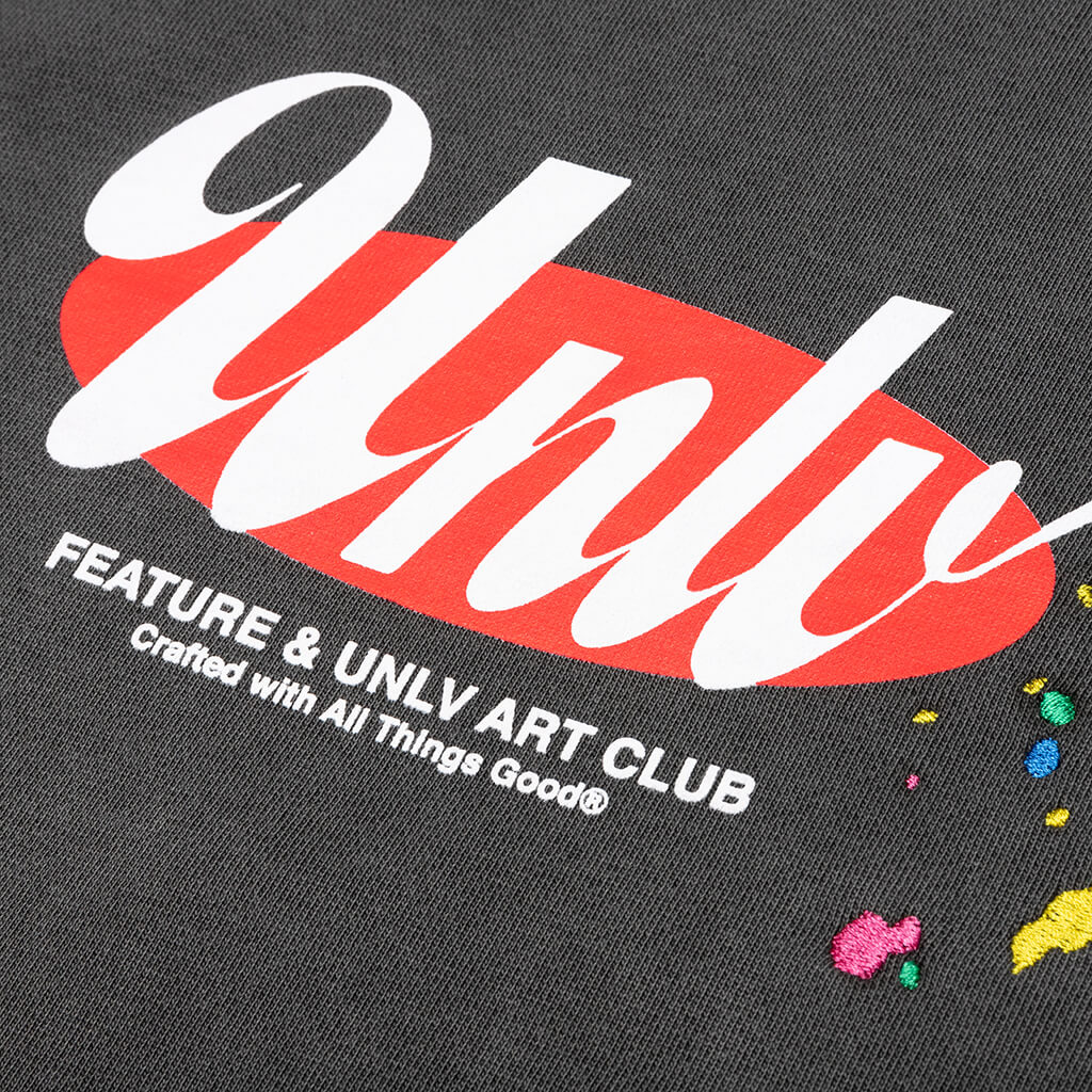 Feature x UNLV Art Club Hoodie Pigment Black