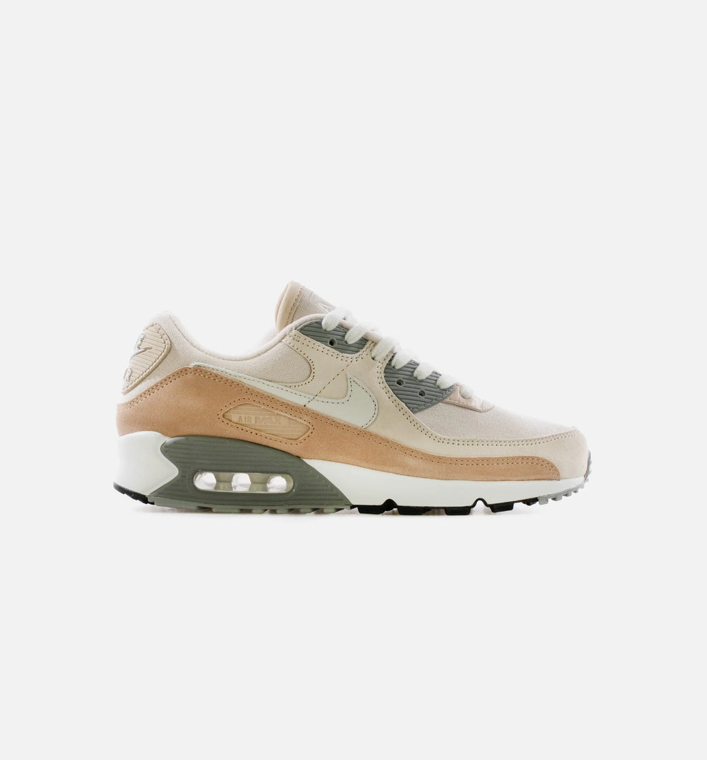 Air Max 90 PRM Mens Lifestyle Shoe White Tan Gray