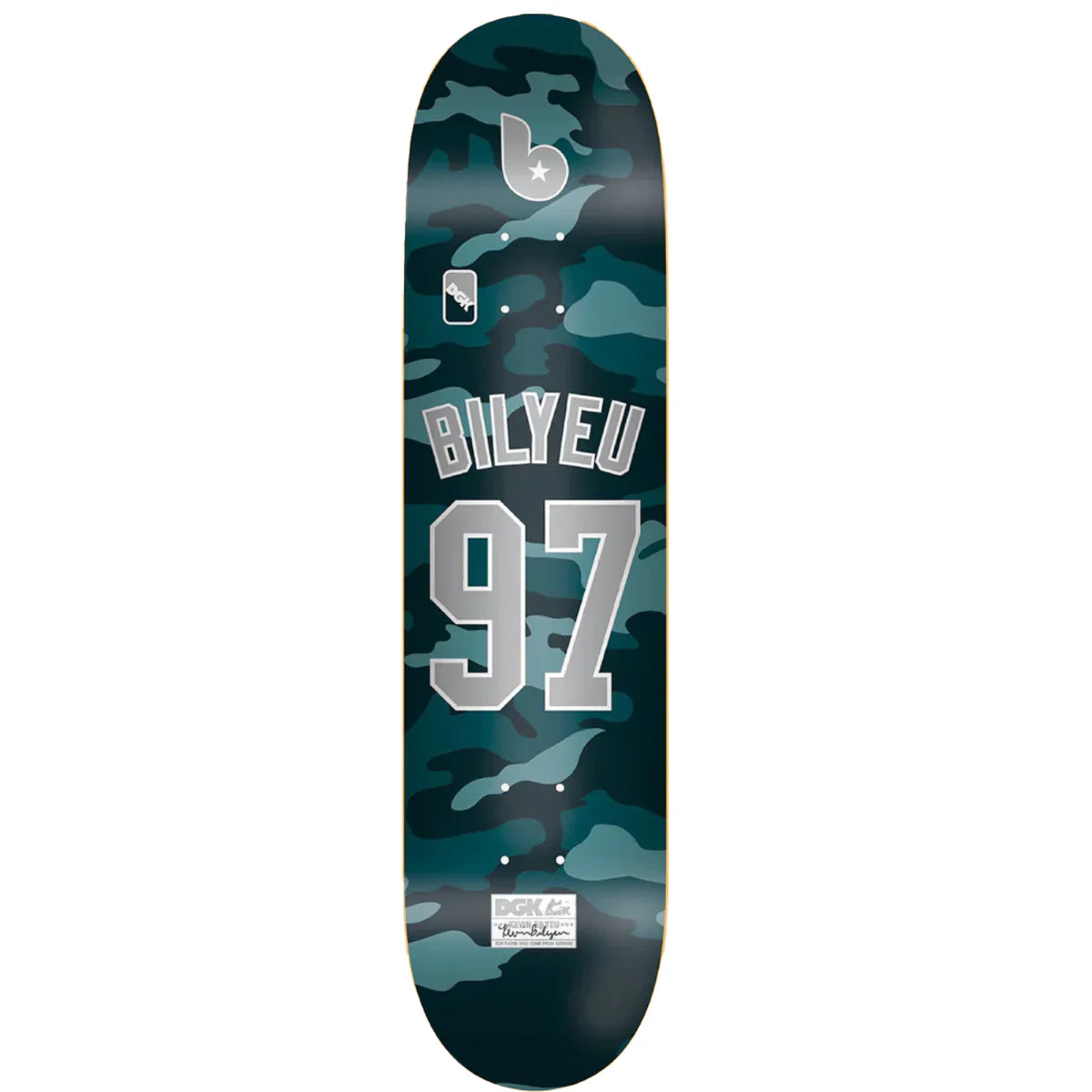 DGK Major League 3 Bilyeu Deck