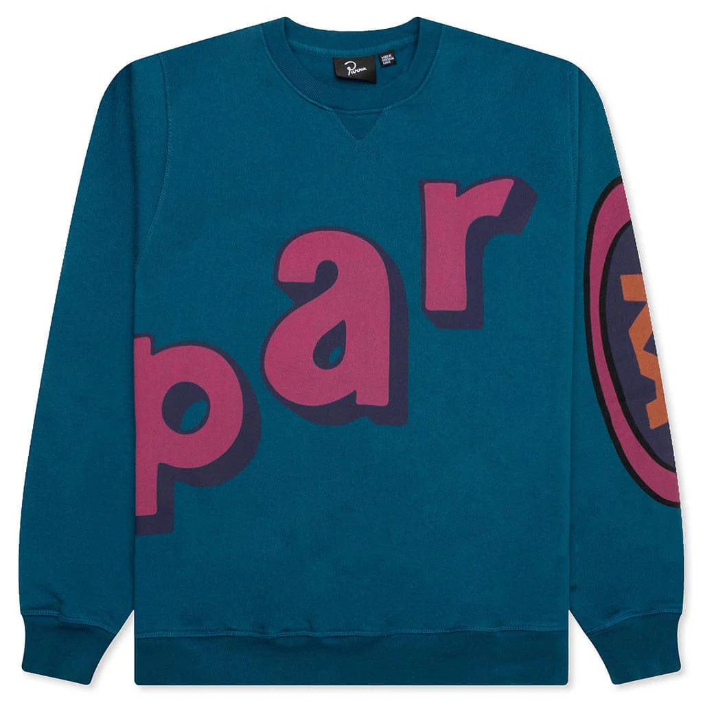 Loudness Crewneck Coral Blue