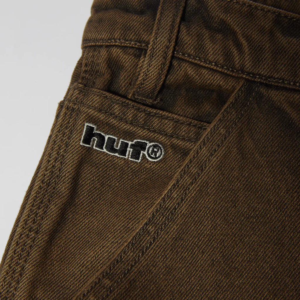 Huf Kinda Loose Double Knee Jeans Chocolate