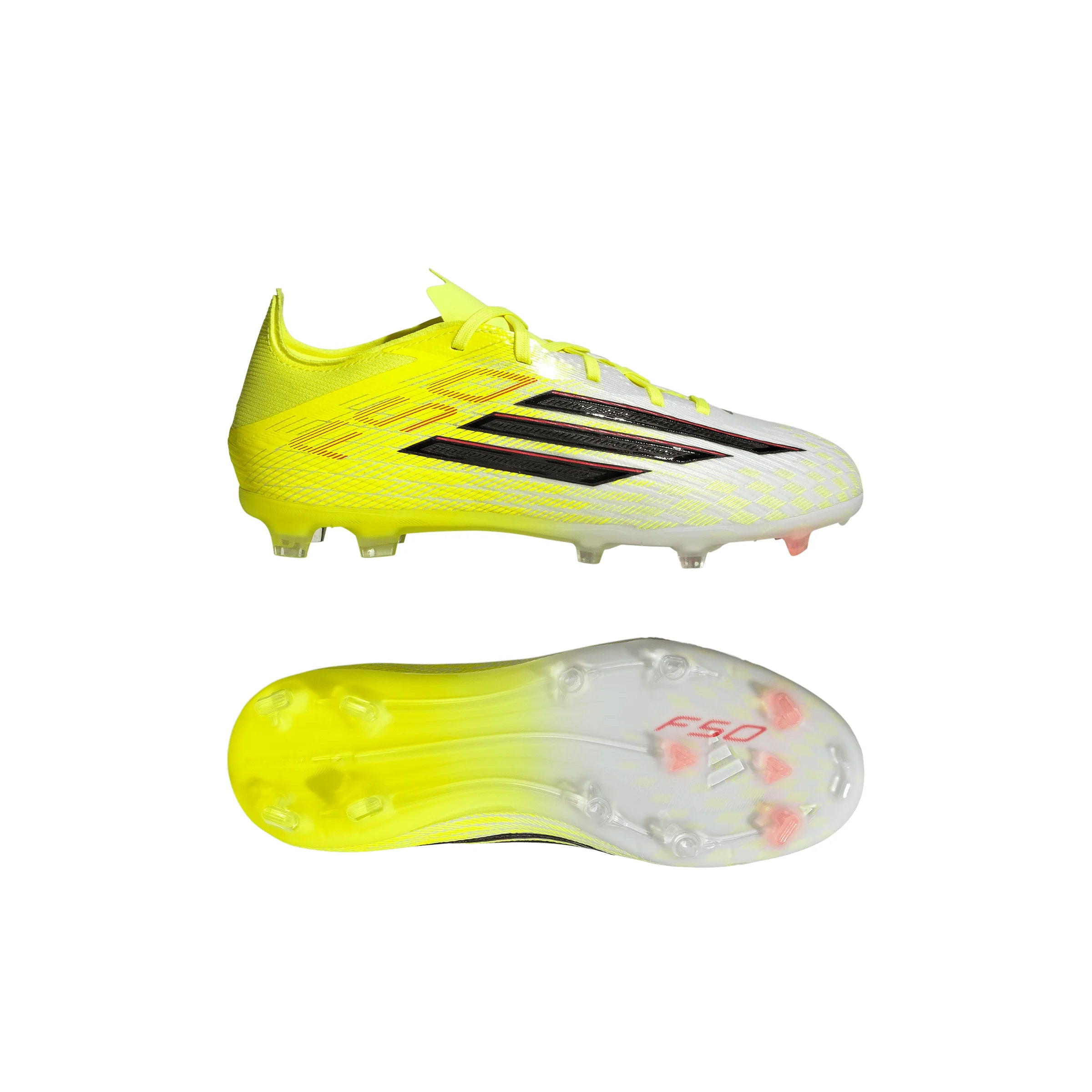 adidas F50 Elite FG Firm Ground Youth Soccer Cleats Yellow Black Red