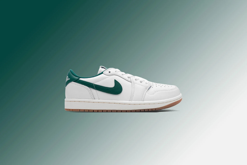Womens Air Jordan 1 Retro Low OG White Oxidized Green Sail