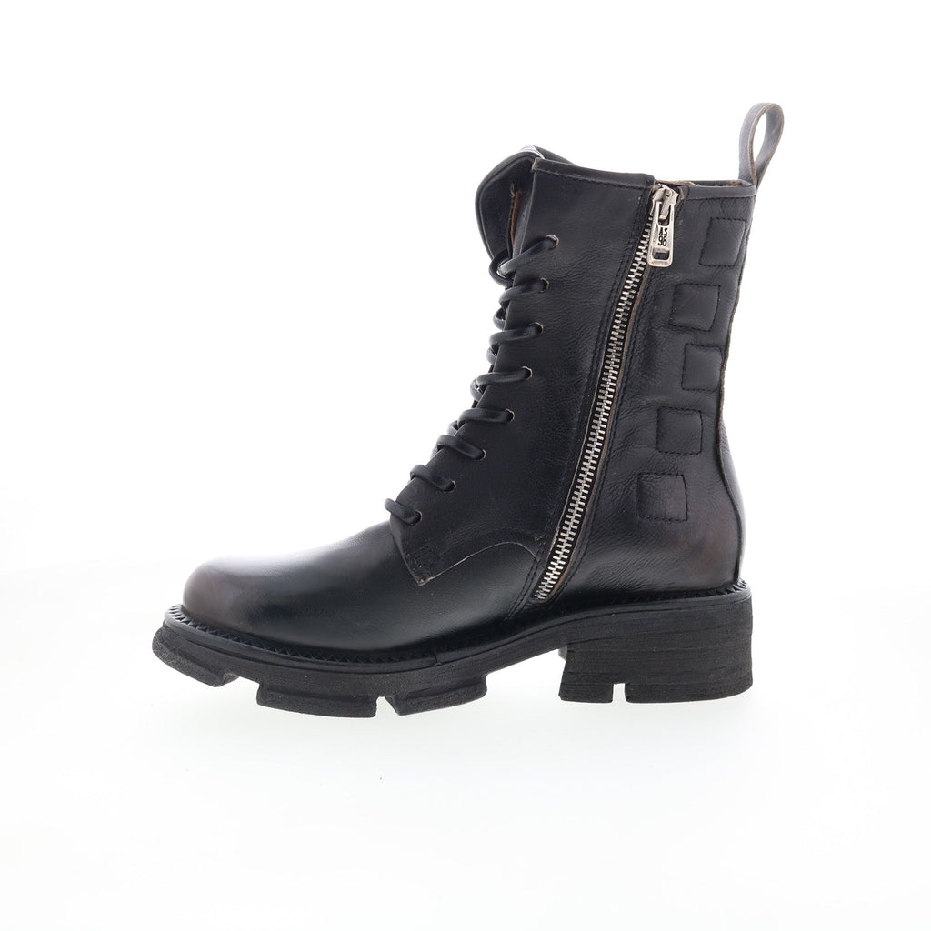 Lockwood A94208-201-6223 Womens Black Leather Casual Dress Boots
