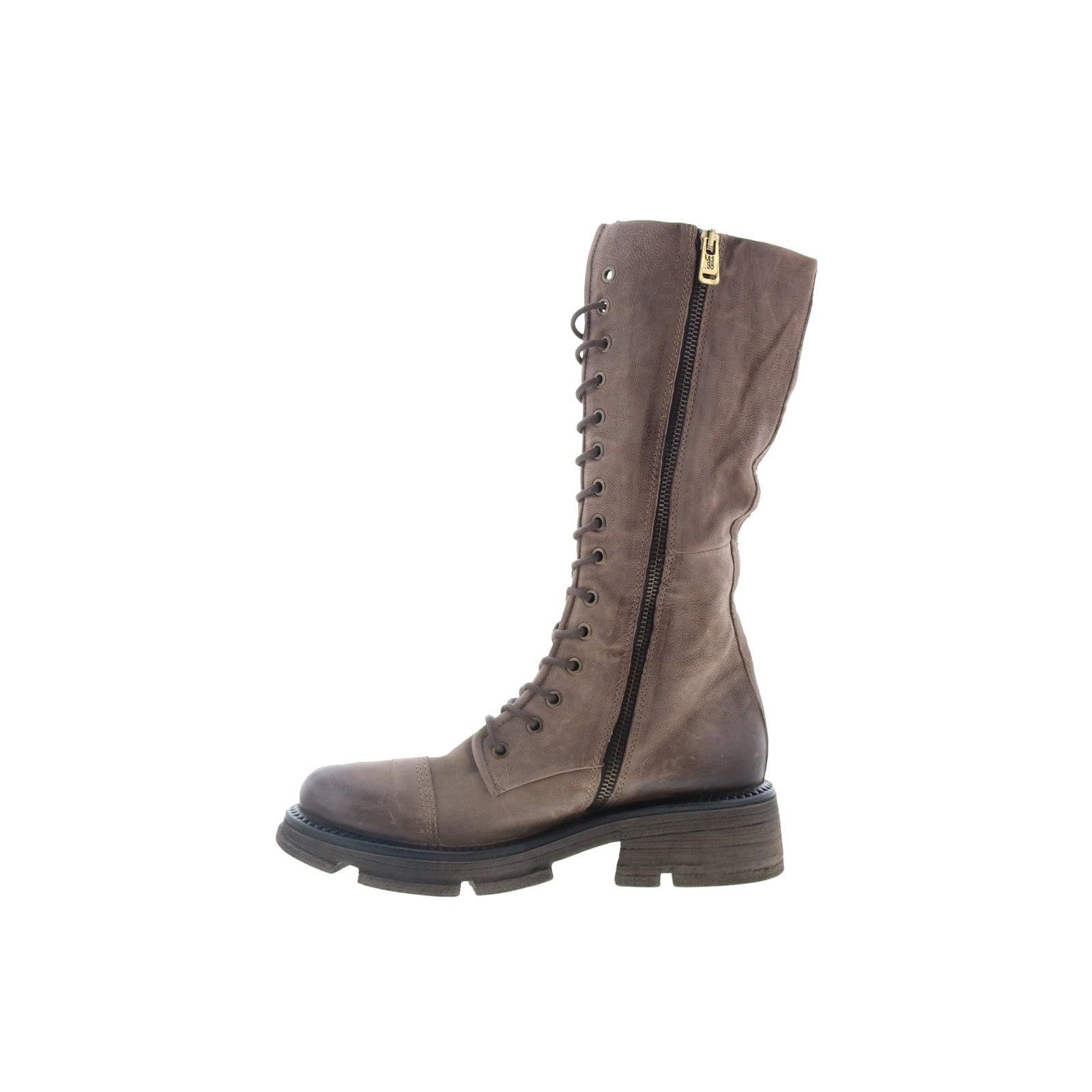 Liddie A94318-101-6133 Womens Brown Leather Zipper Casual Dress Boots