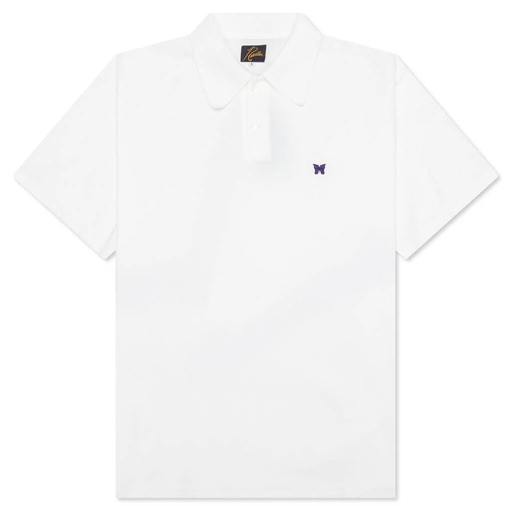 S S Polo Shirt White