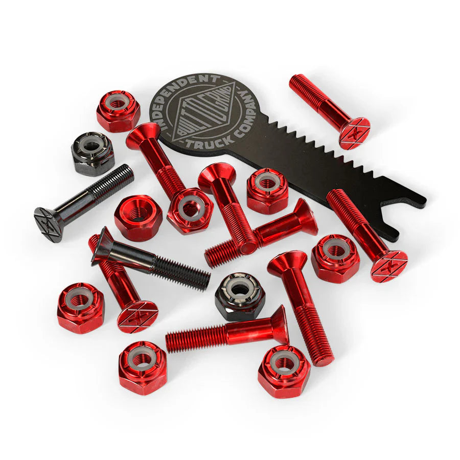 Independent Genuine Parts Hardware 1 Phillips Red Black
