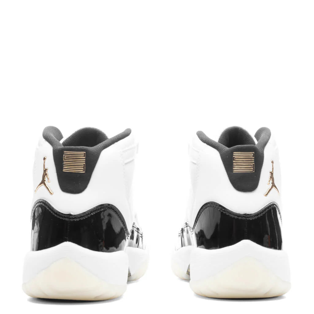Air Jordan 11 Retro GS Gratitude Defining Moments White Metallic Gold Black