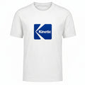 Kinetic Block Logo Tee White