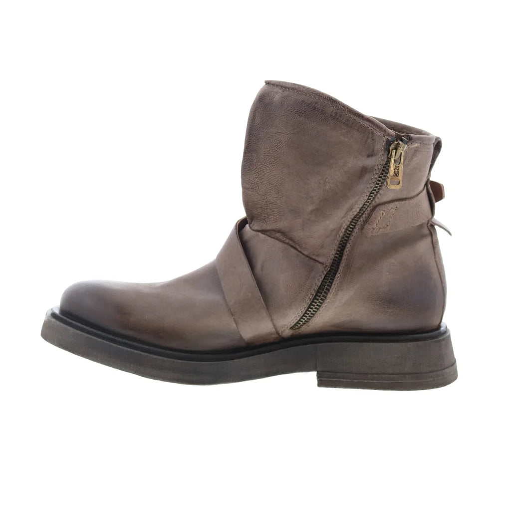 Roan A97202-301-6133 Womens Brown Leather Ankle & Booties Boots