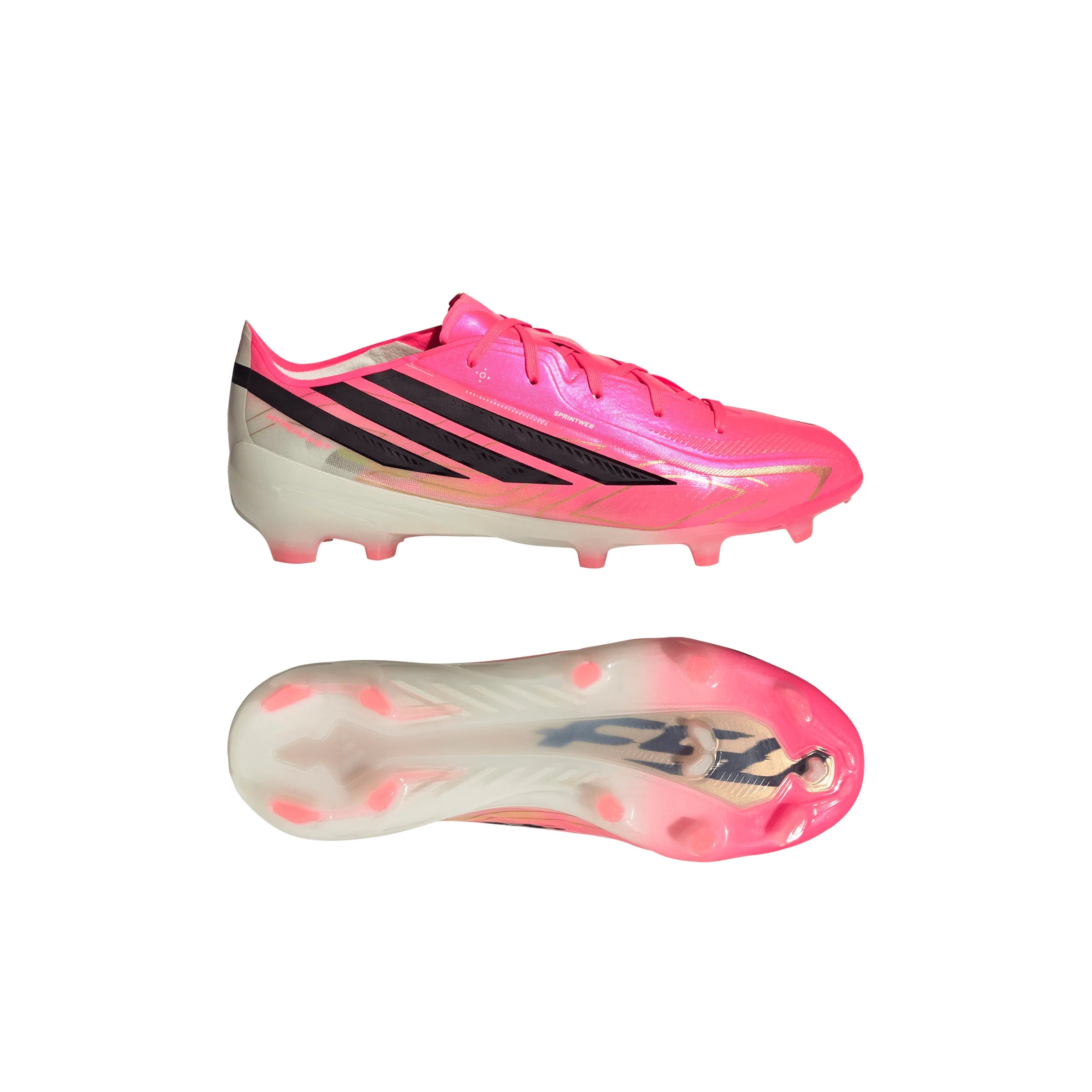 adidas F50 Hyperfast Elite Firm Ground Youth Soccer Cleats Turquesa Black Gold