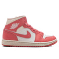 Womens Air Jordan 1 Mid Sail Pink Salt Guava Ice Muslin