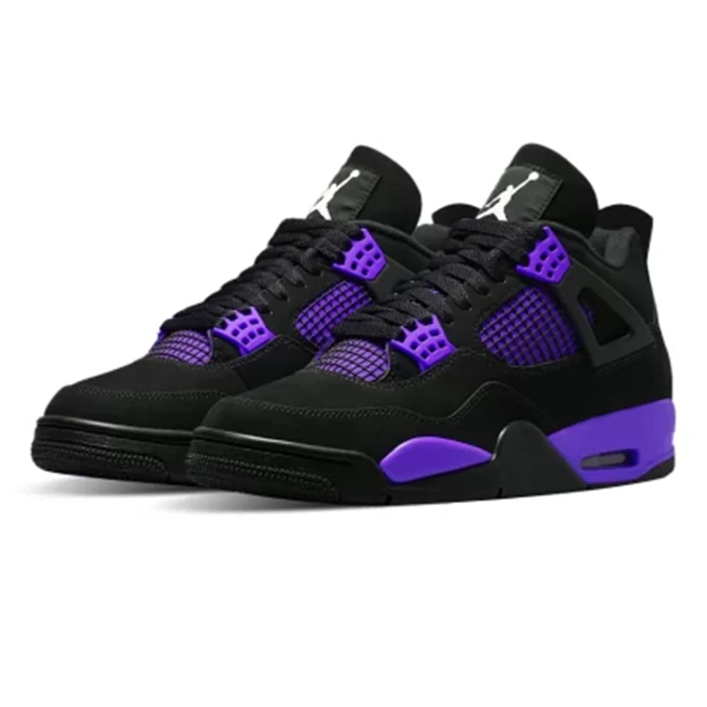AJ 4 Purple Thunder Shoes Sneaker