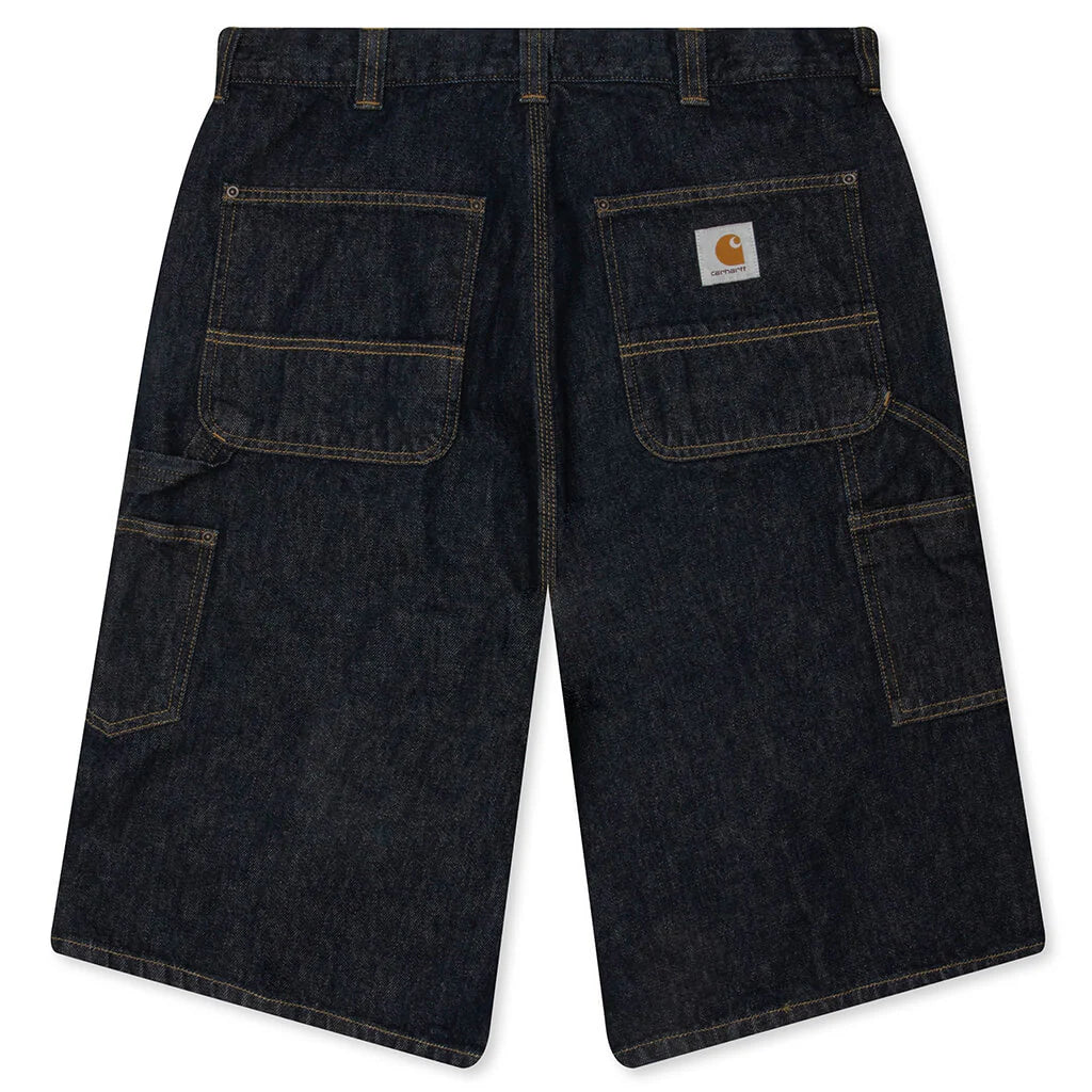 OG Double Knee Short Blue Rinsed