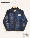 Hastkala Blue Denim Jacket HG x Just A Karigar