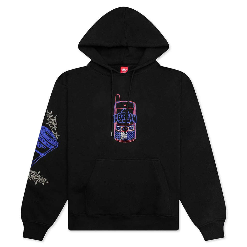 Dollar Caps Hoodie Black