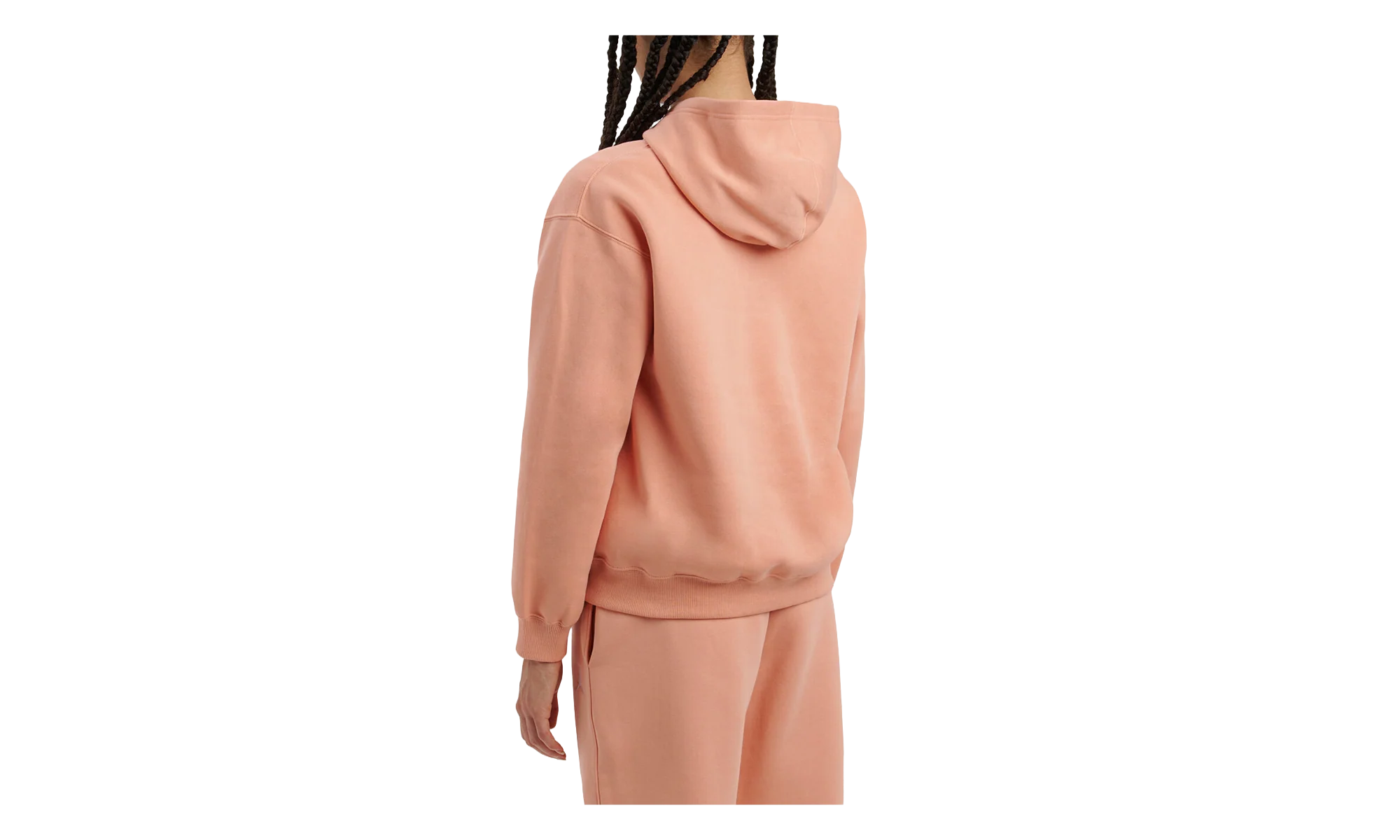 Jordan Brooklyn Fleece Pullover Hoodie WMNS "Light Madder Root / White" FV7071 823