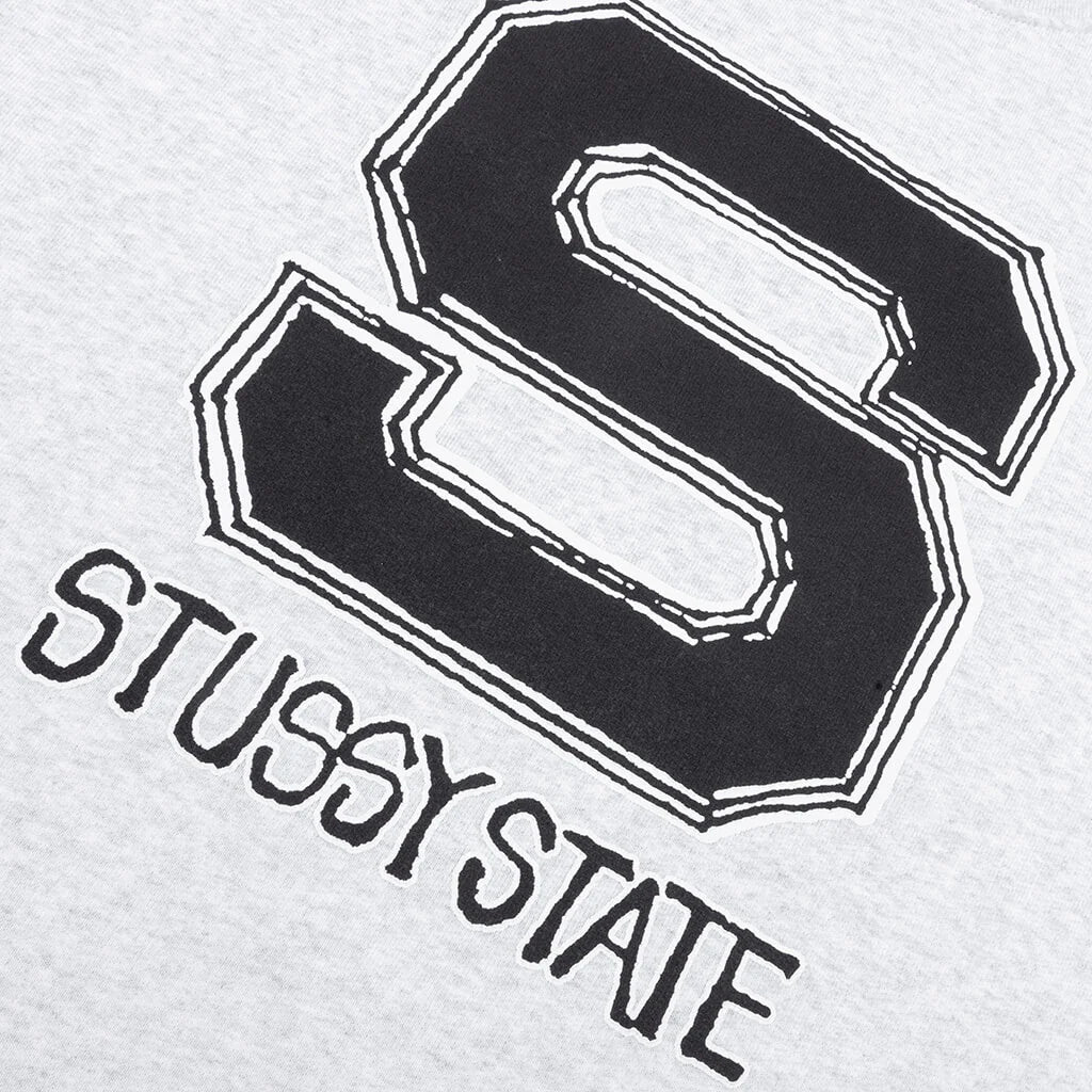 Stüssy State Crew Ash Heather