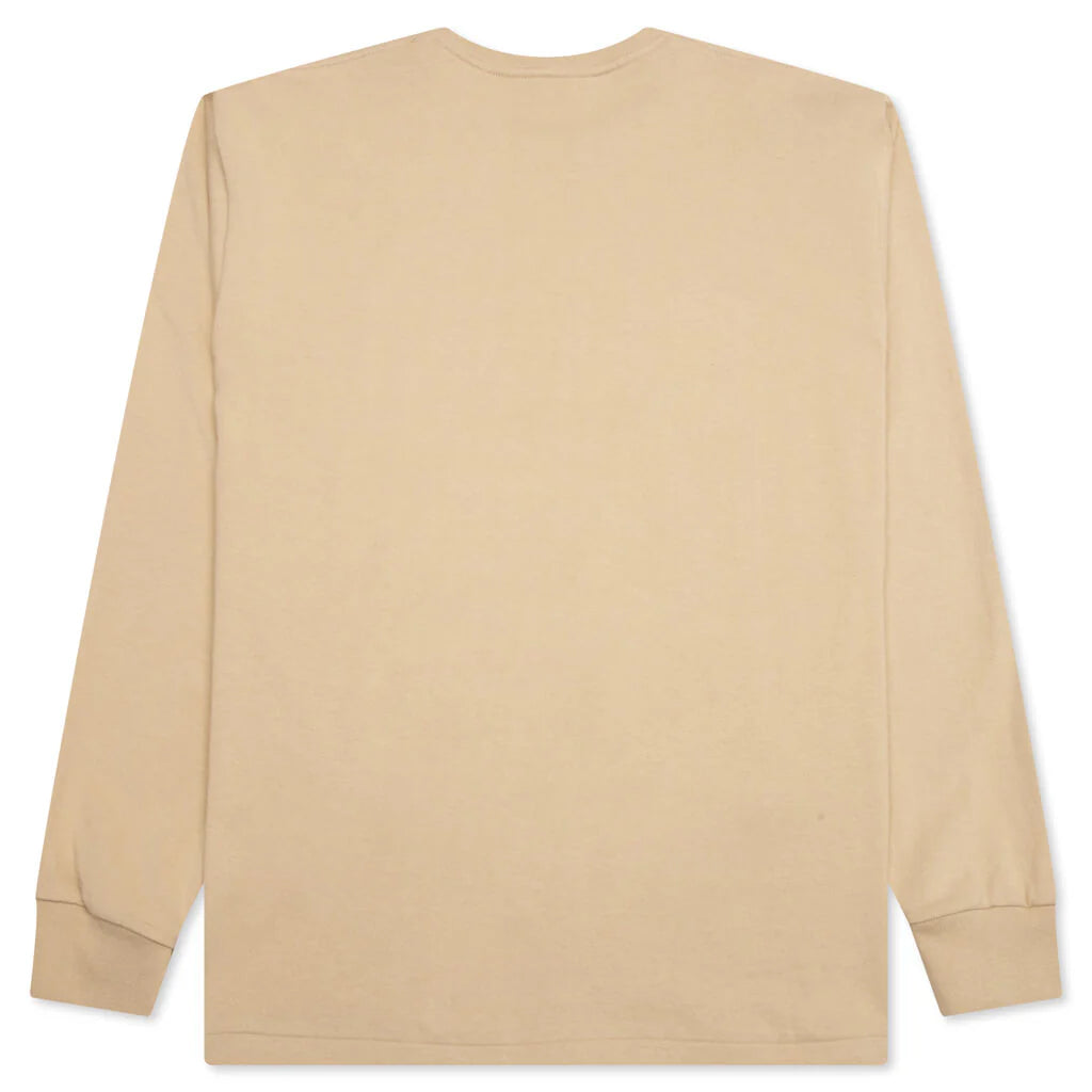 By Bathing Ape L S Tee Beige