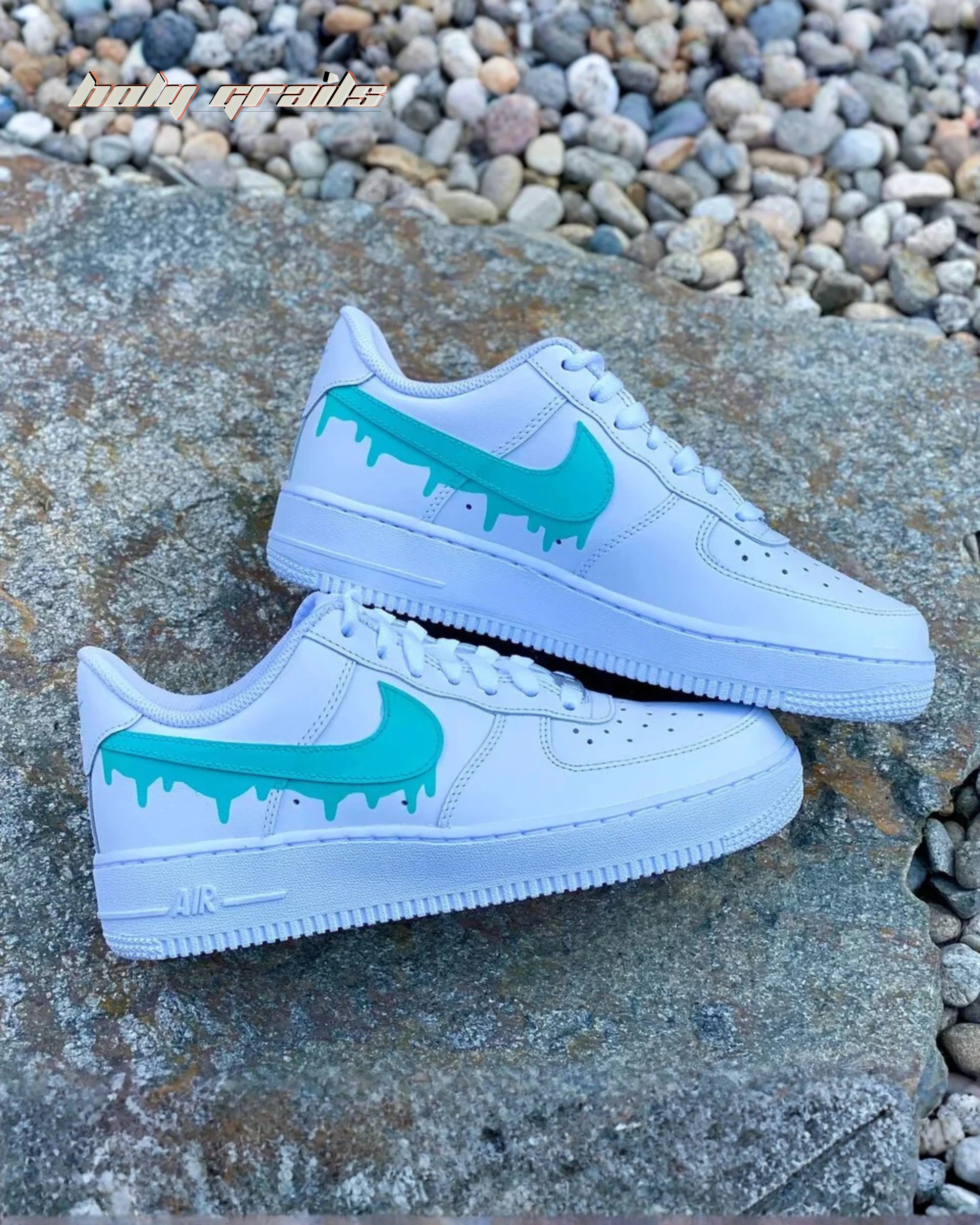 Air Force 1 x Turquoise Turtle Drip