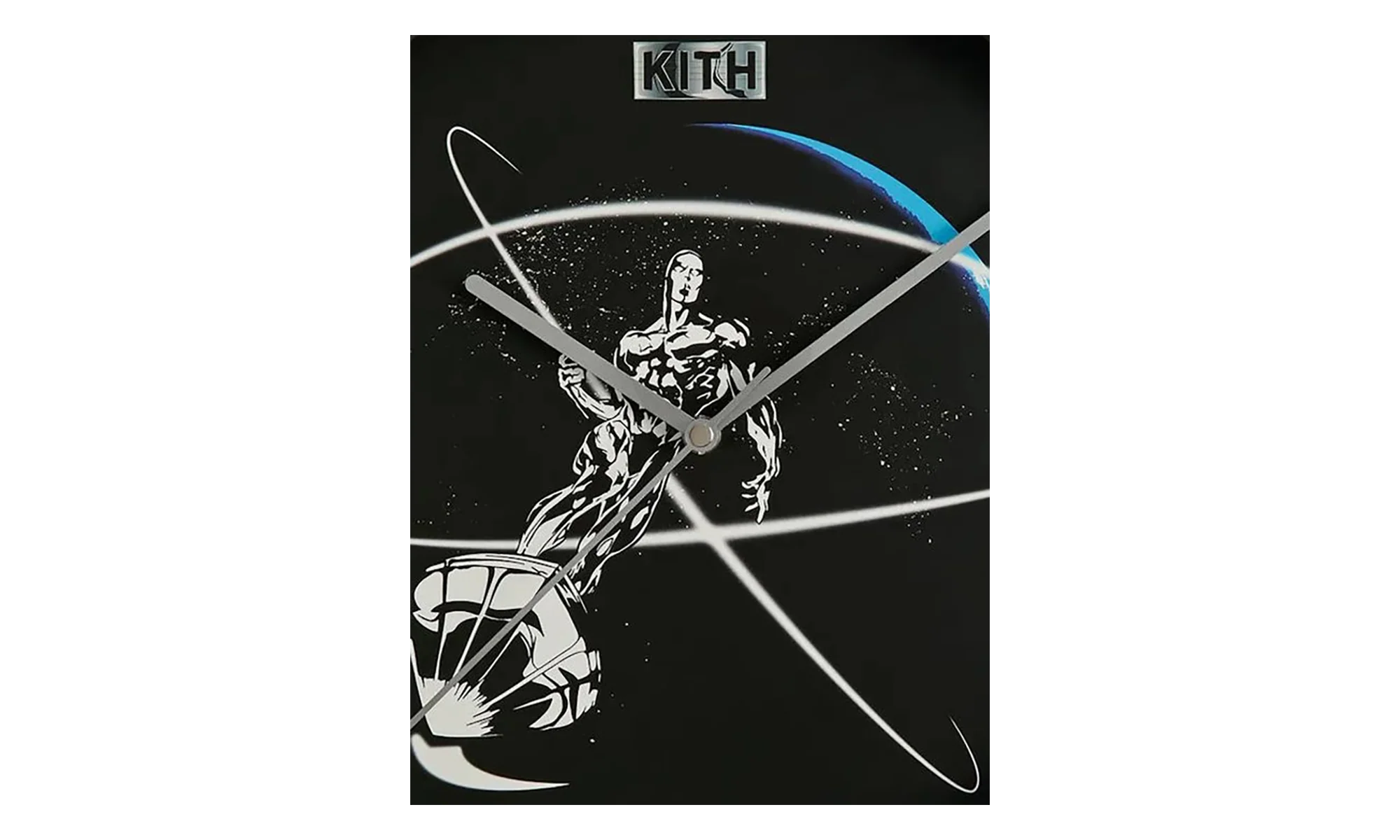 Marvel Silver Surfer Clock "Black" KITH239