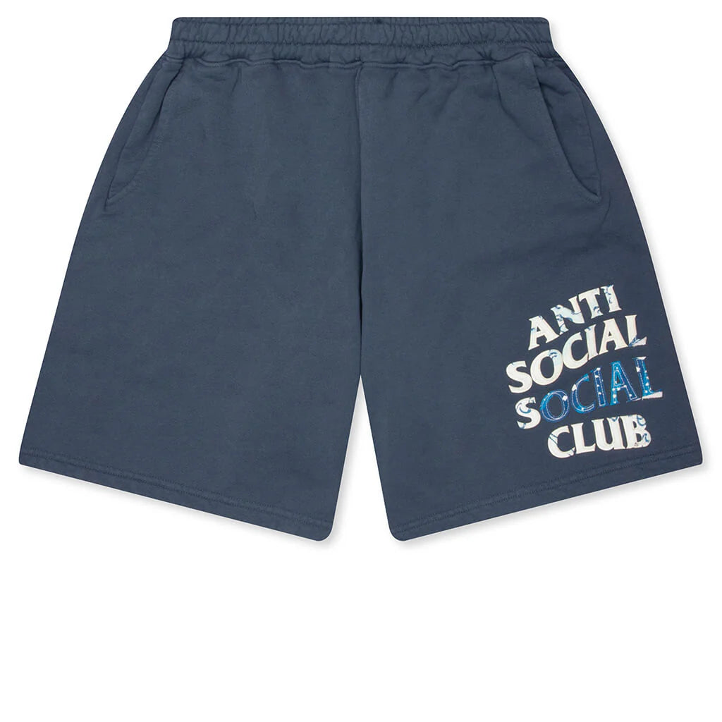 Tonkatsu Boro Wave Shorts Indigo