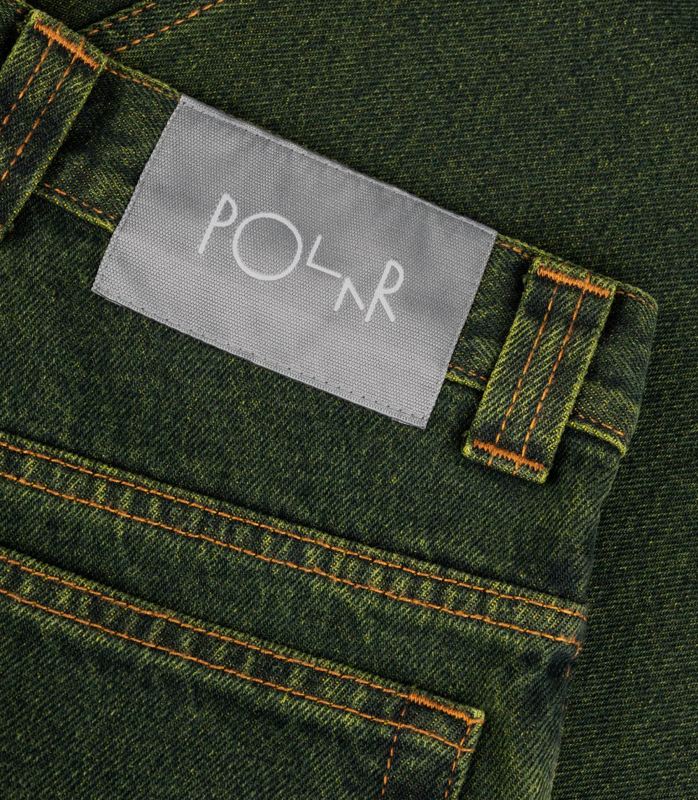 Polar 93 Pants Chartreuse Blue