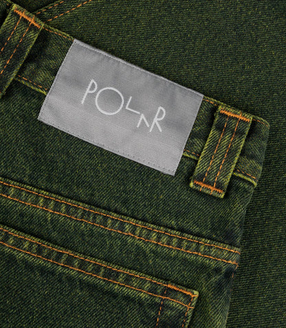 Polar 93 Pants Chartreuse Blue