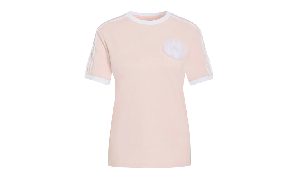 ORIGINALS LACE BRANDING SS TEE WMNS "Sandy Pink" KS6561