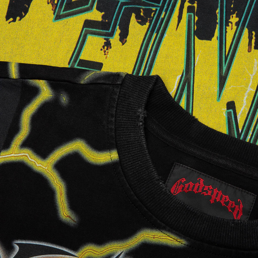 Voltage Sleeveless T Shirt Yellow