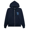 Well Suited Zip Hoodie Navy