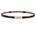 Cinto de Couro Ajustável Feminino Cortona