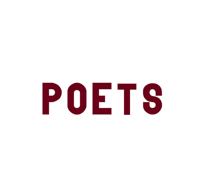 POETS OG CREW FLOCK Black Burgundy