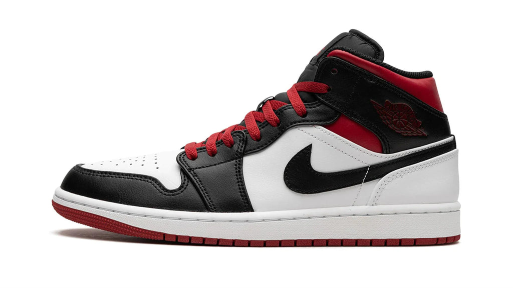 Air Jordan 1 Mid Gym Red Black Toe