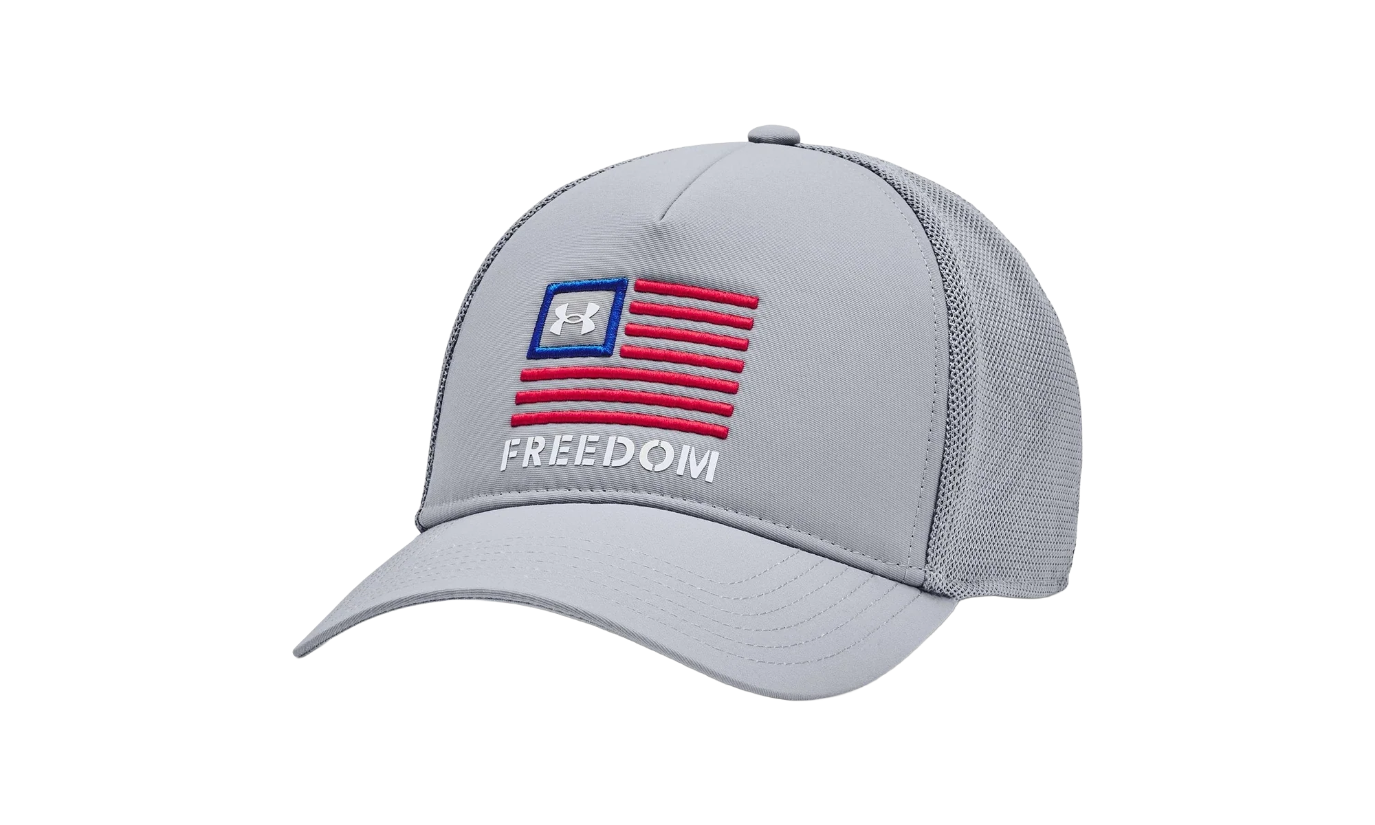 Freedom Trucker Cap "Steel / Steel / Red" 1351640 037