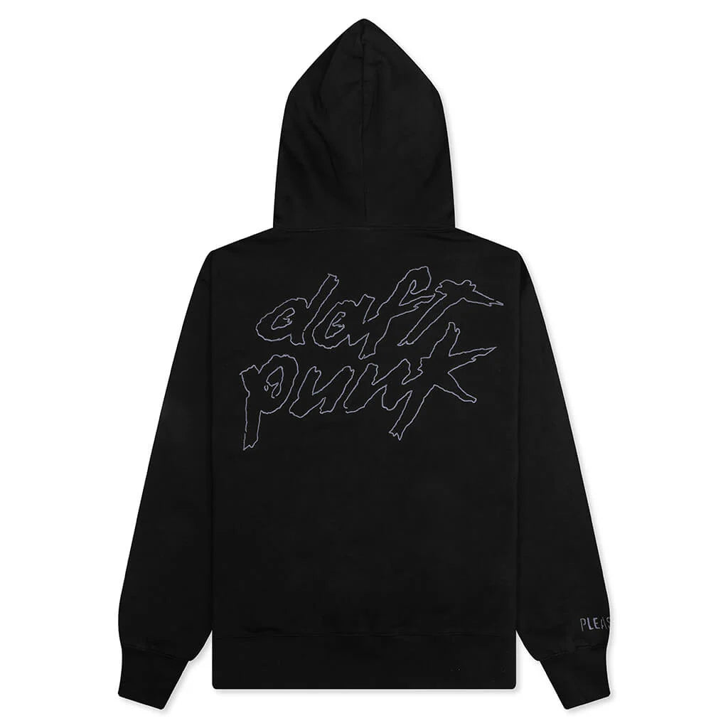 Ram Zip Hoodie Black