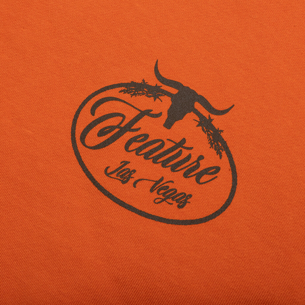 Cowboy Hoodie Burnt Orange