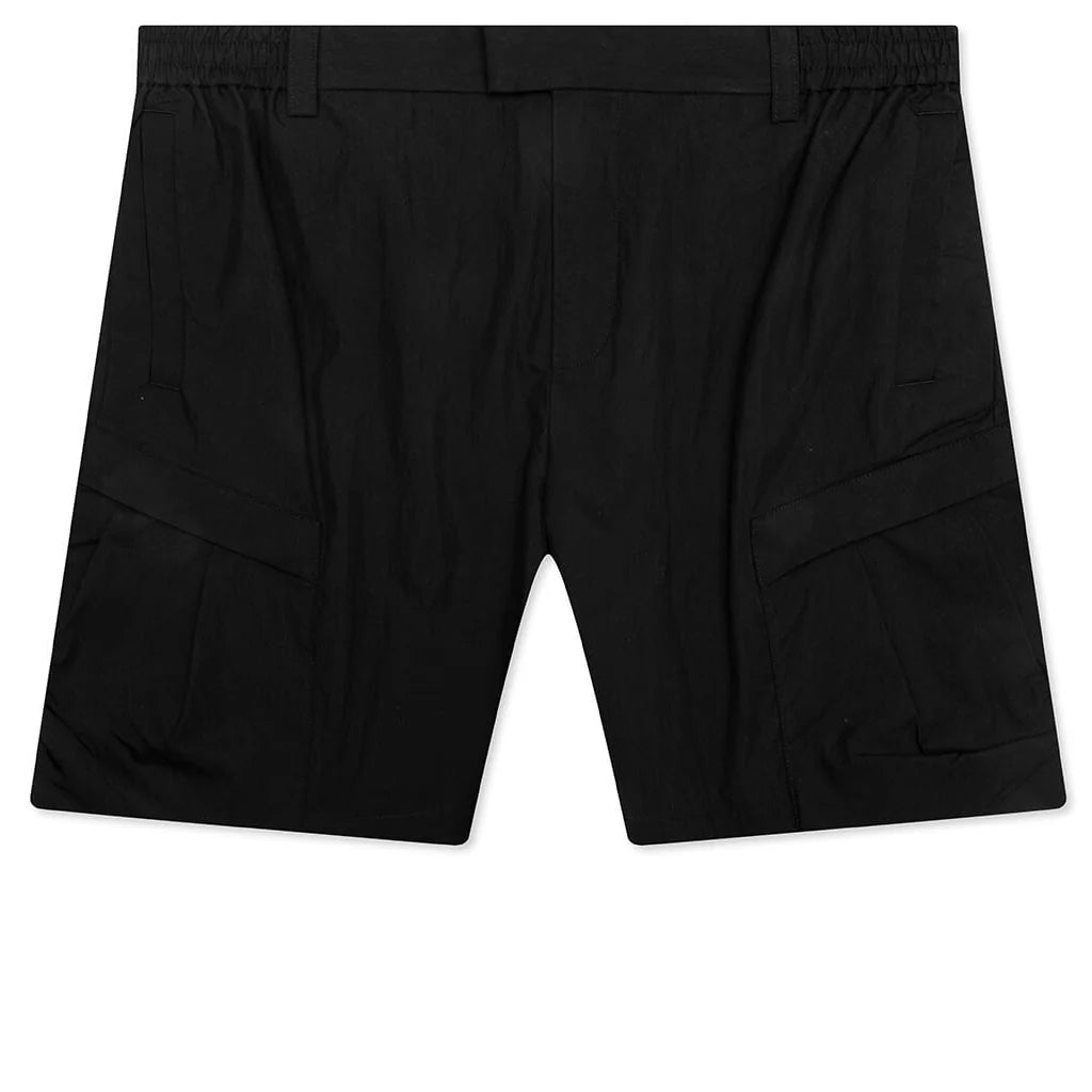 Tech Cargo Short Jet Black