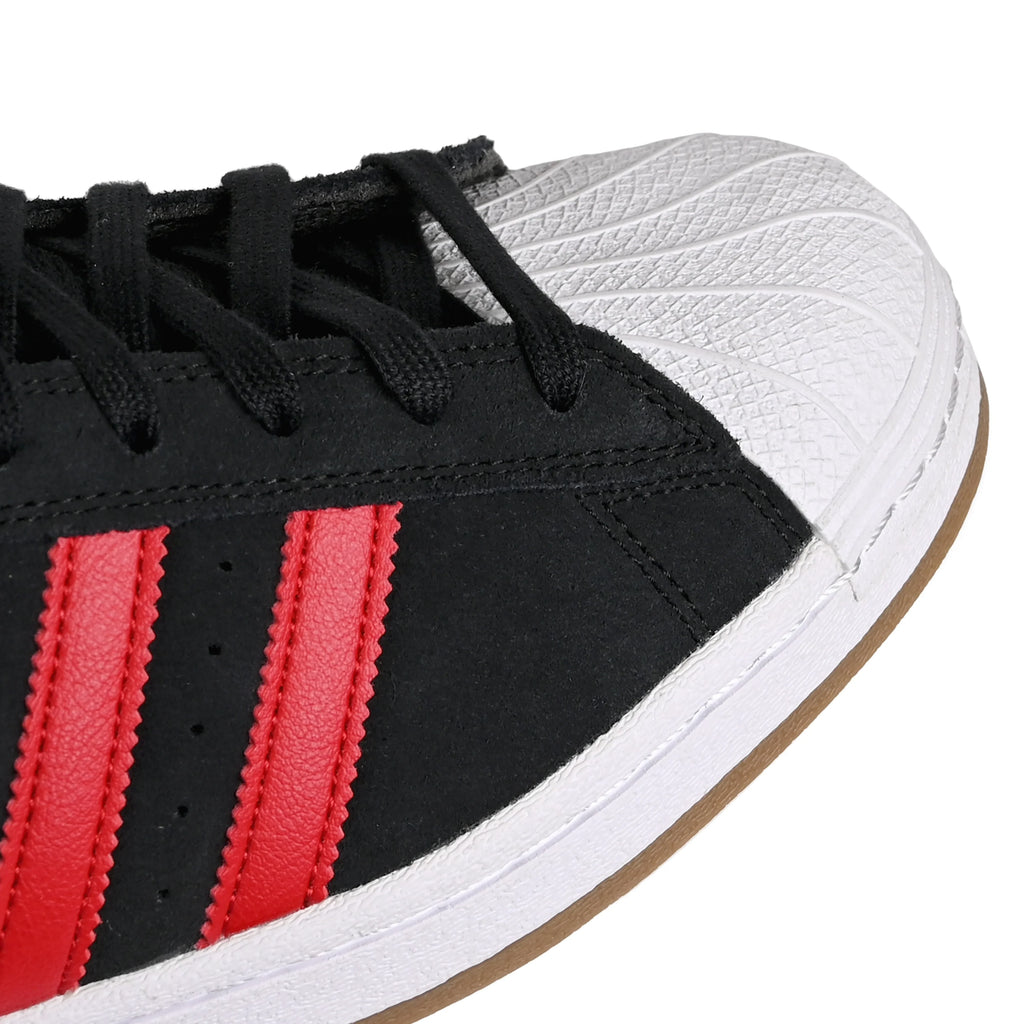 Adidas Superstar ADV Core Black Better Scarlet Cloud White