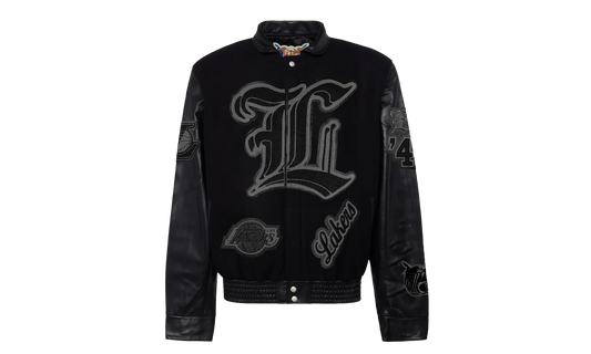Wool & Leather Jacket "Los Angeles Lakers" BL 004