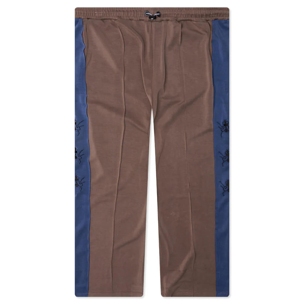 Flies Scuba Track Pant Brown Blue