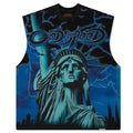 Voltage Sleeveless T Shirt Blue