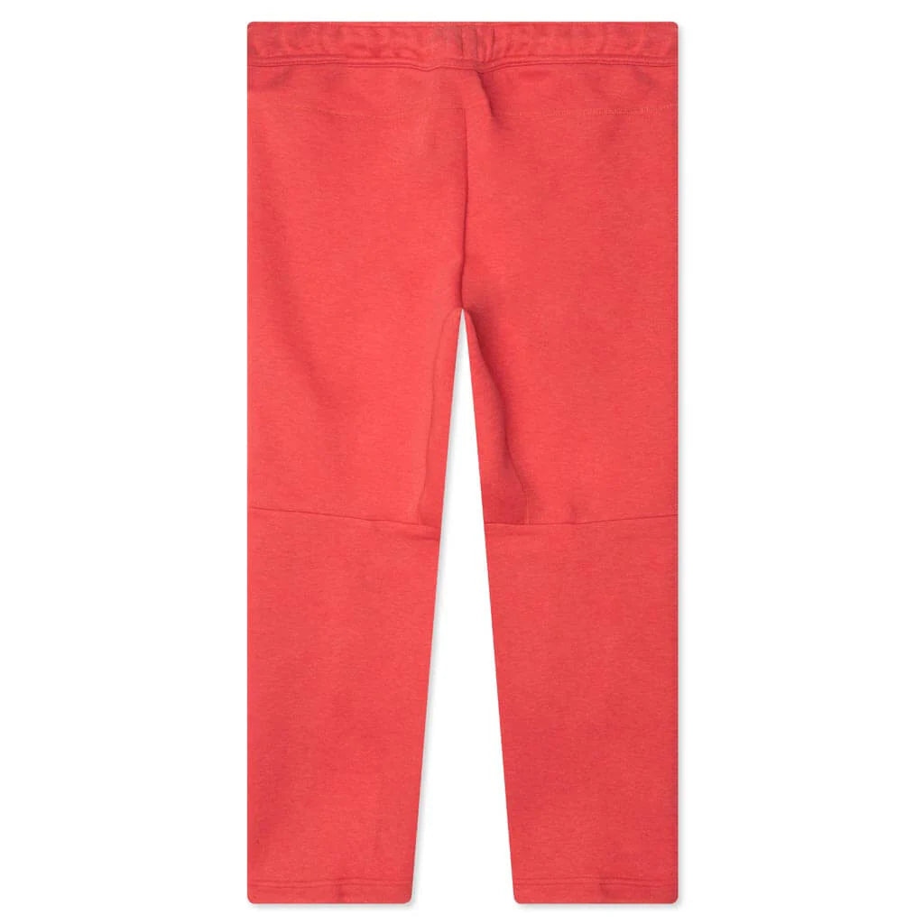 Sportswear Tech Fleece Open Hem Sweatpants Light University Red Heather Black
