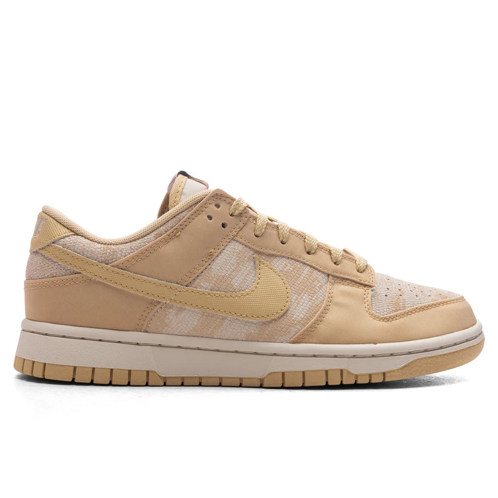 Womens Dunk Low Light Orewood Brown Sesame University Red