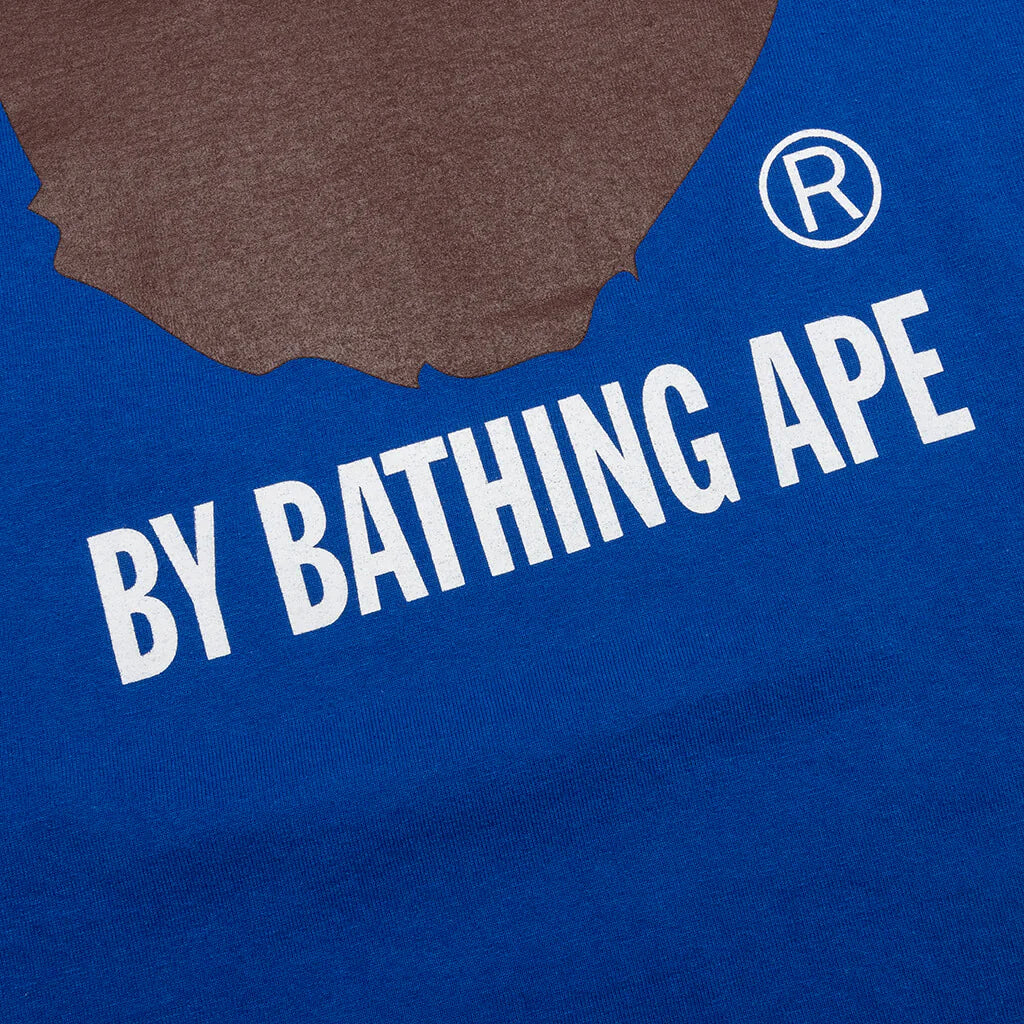 By Bathing Ape L S Tee Blue