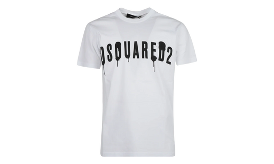 Spray Logo Print T-shirt "White" S71GD1282S22427100